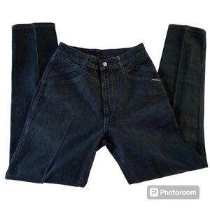 Rockies Women's High Rise Jeans - black denim